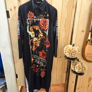 Lucky& Blessed Cowgirl Rodeo Duster Dress